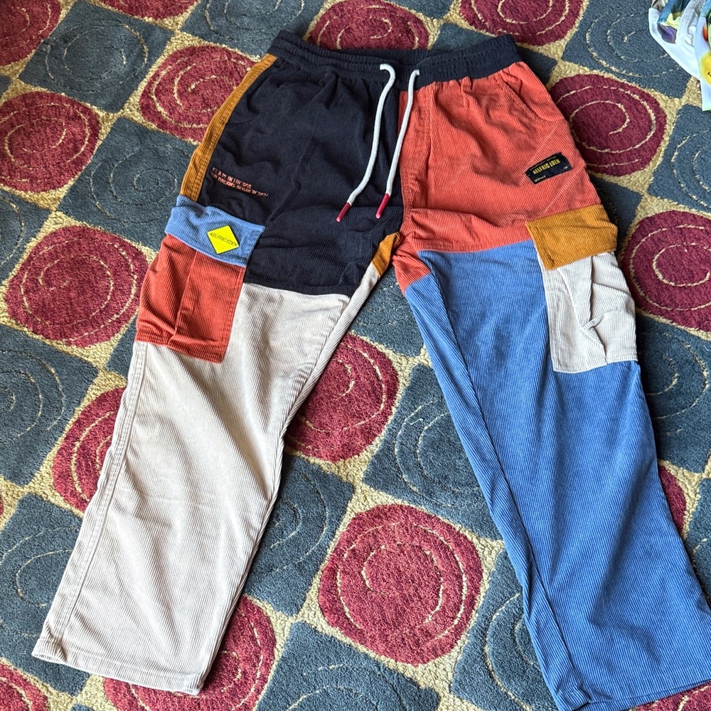 Aelfric Eden Kids Patchwork Joggers - Multicolor